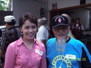 NANY YC0MYA and his OLDTIMER YB2LL OM GIE van Temanggung