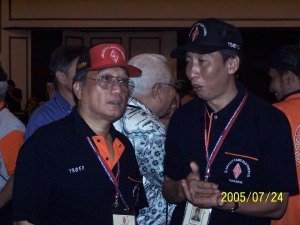 YB0FP & YB0YJ The two invoators of AROT Gathering at Cibubur